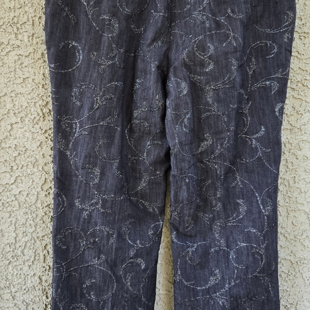 Peter Nygard Glitter Embellished Jeans - Picture 6 of 10